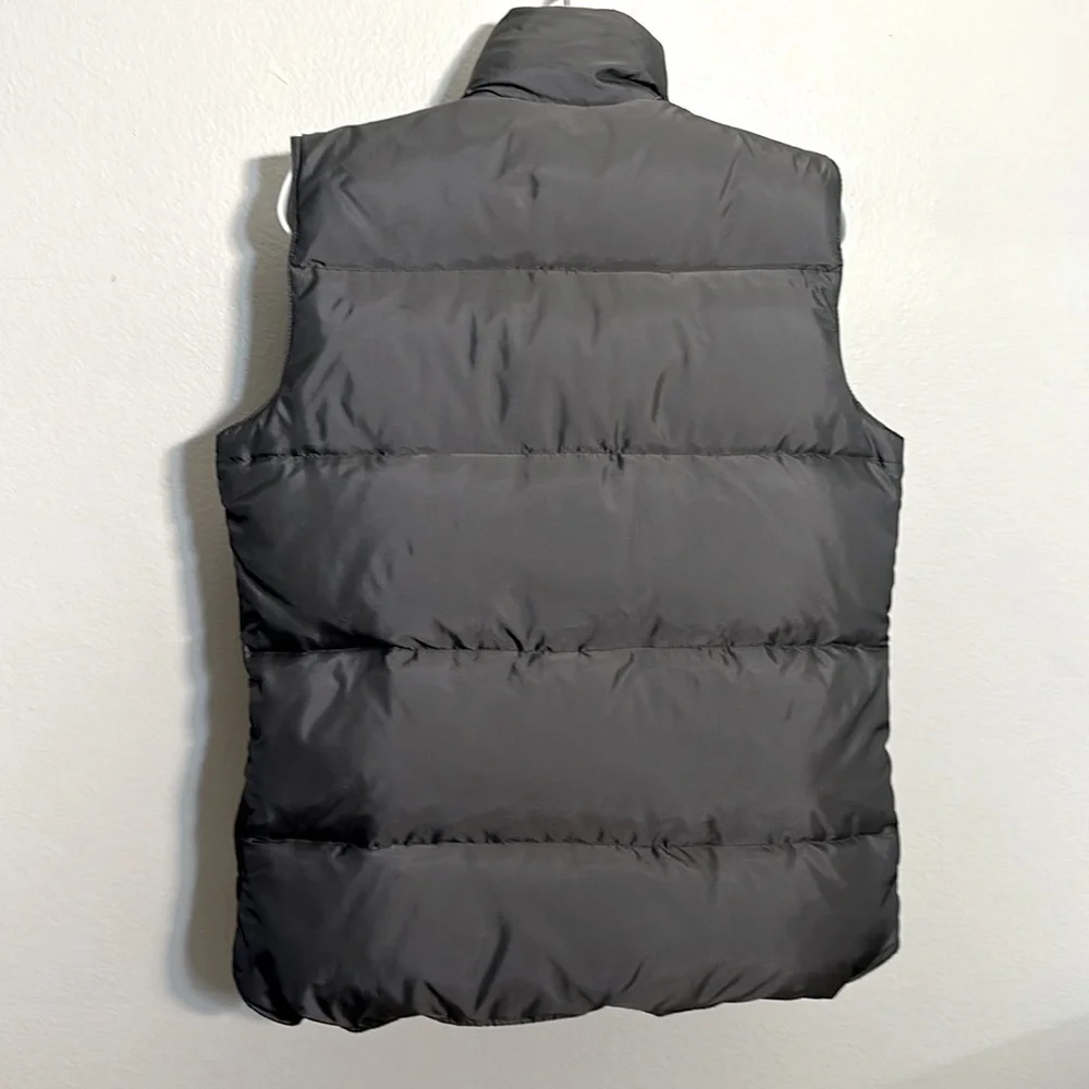 Women's Grey Puffer Vest